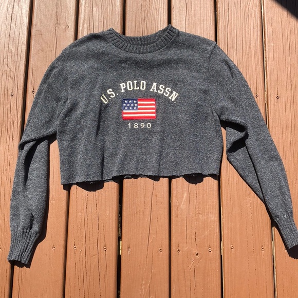 U.S. Polo Assn. Sweaters - Cropped Sweater